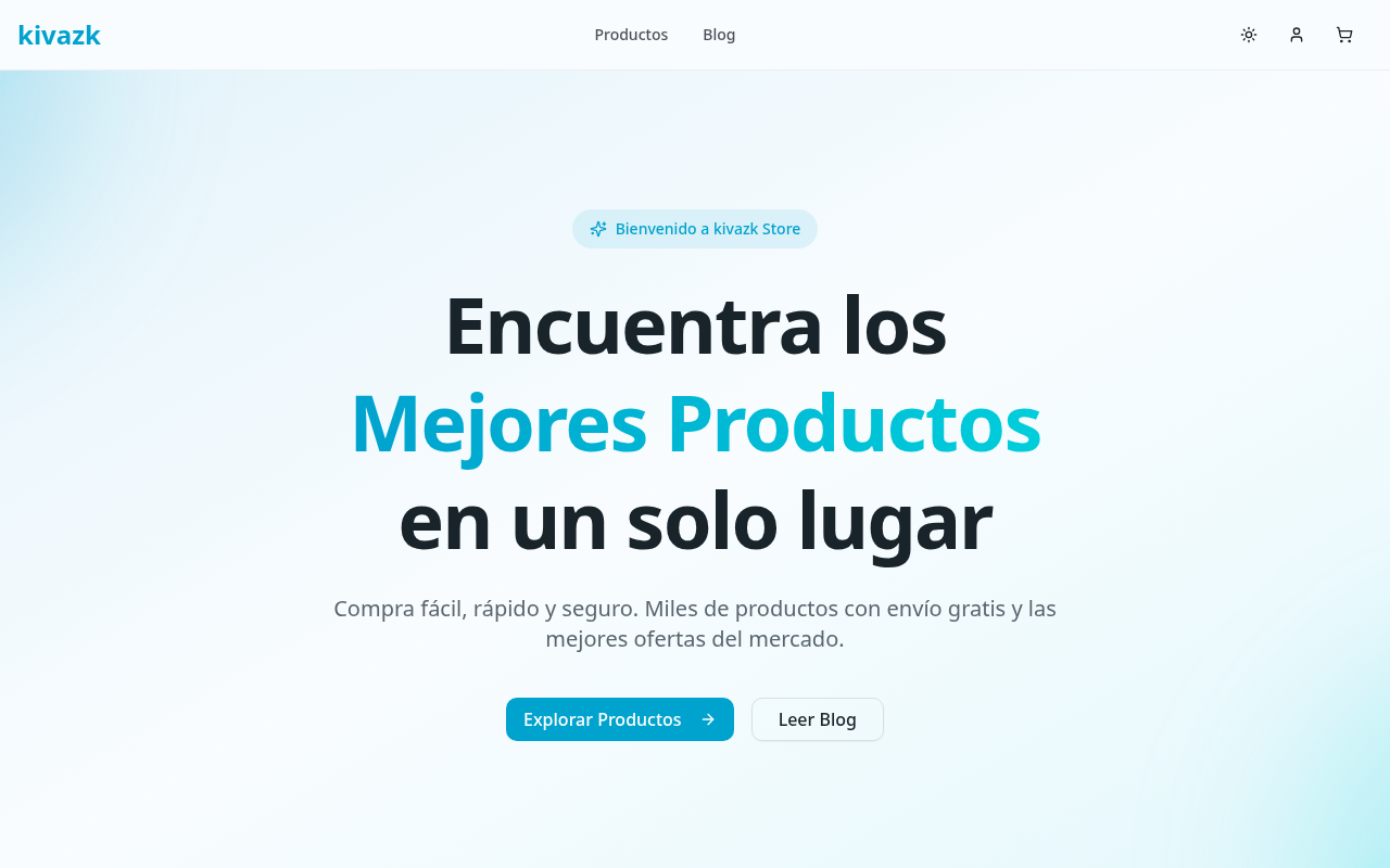 Captura del proyecto Kivazk
