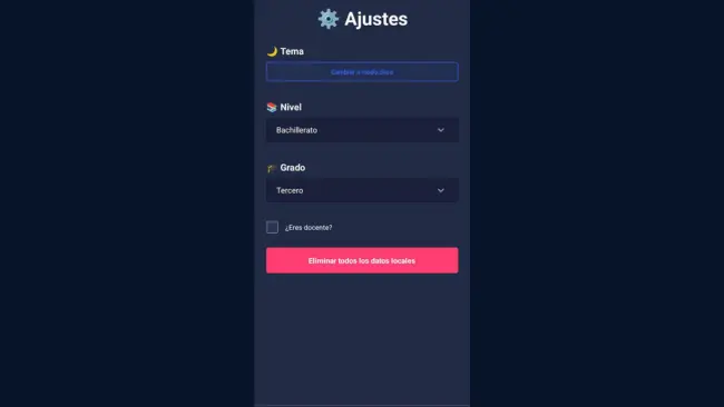 Captura del proyecto MziEC